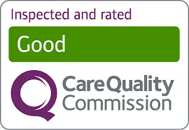 Care Quality Commission logo with C4 Care's rating of 'Good'